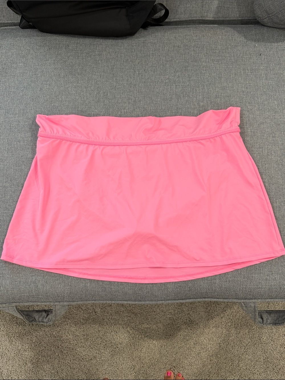 Lilly Pulitzer Bright Pink Athletic Bathing Suit Skirt-16